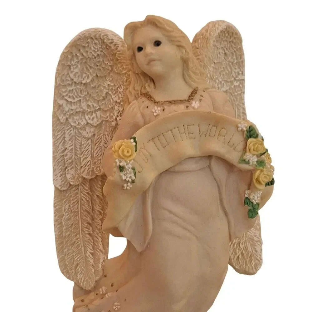 United Design Angels Collection Joy to the World Figurine AA-016 Cream 1992 USA